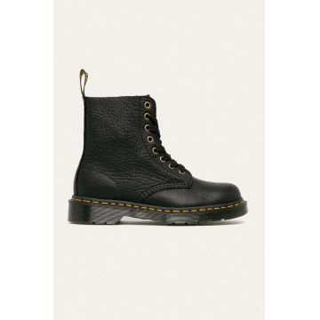 Dr. Martens botine 1460 Pascal femei, culoarea negru, cu toc plat 24993001-Black