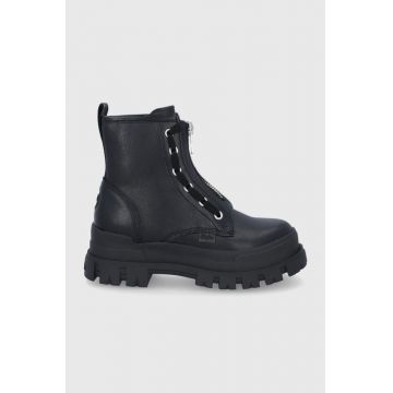 Buffalo Botine femei, culoarea negru, cu platformă Buffalo Botine femei, culoarea negru, cu platformă