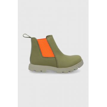 Native Botine copii Kensington Treklite culoarea verde