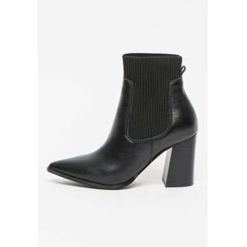 Botine Chelsea de piele Havane Botine Chelsea de piele Havane