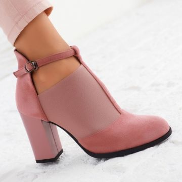 Botine Dama Frida Roz #9697 Botine Dama Frida Roz #9697