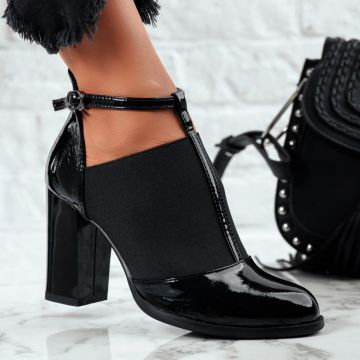Botine Dama Frida3 Negre #9693 Botine Dama Frida3 Negre #9693