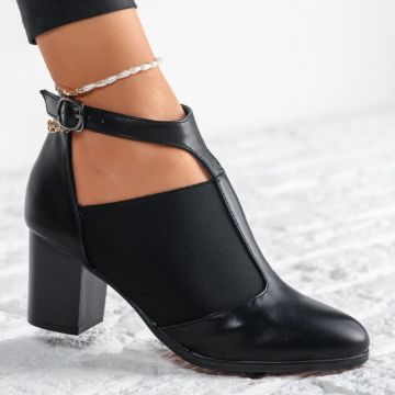 Botine Dama Frida6 Negre #9746 Botine Dama Frida6 Negre #9746