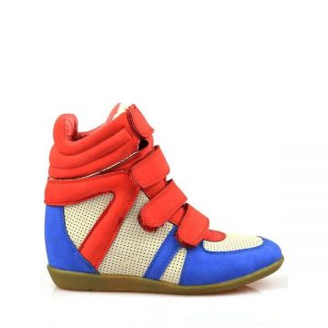 Botine Stone Temple Red