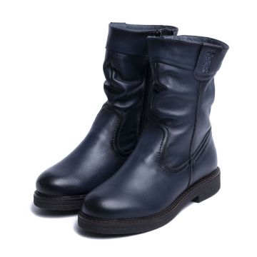 Ghete piele 1518 Albastru Ghete piele 1518 Albastru