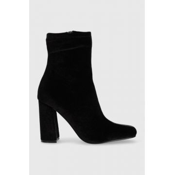 Steve Madden botine Fulton femei, culoarea negru, cu toc drept Steve Madden botine Fulton femei, culoarea negru, cu toc drept
