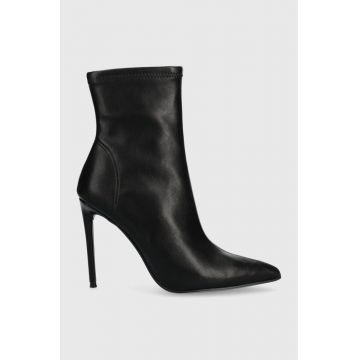 Steve Madden botine Vanya femei, culoarea negru, cu toc cui