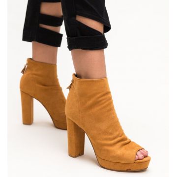 Botine Calver Camel