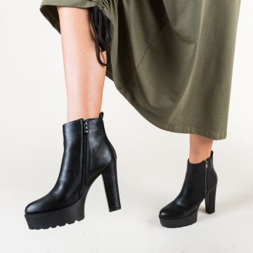 Botine Jaye Negre Botine Jaye Negre