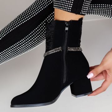 Botine Dama Carola Negre #12524 Botine Dama Carola Negre #12524