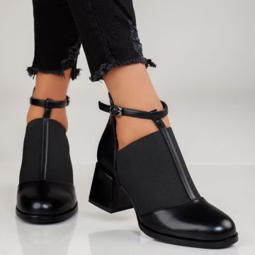 Botine Dama Julia Negre #12517 Botine Dama Julia Negre #12517