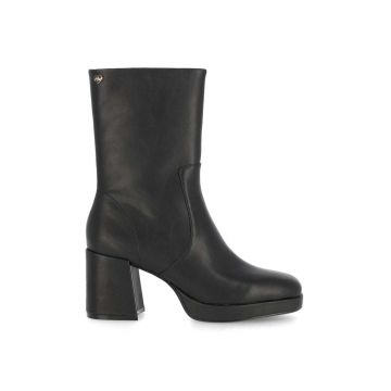 Mexx botine Kiwi femei, culoarea negru, cu toc drept