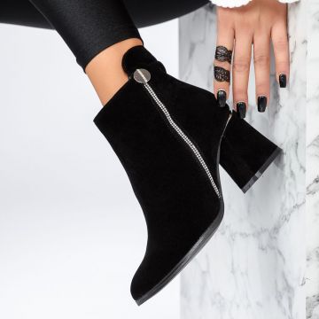 Botine Dama Blair Negre #12901 Botine Dama Blair Negre #12901