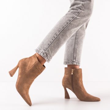 Botine dama Cravia Khaki Botine dama Cravia Khaki
