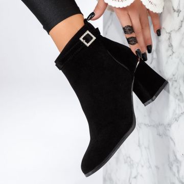 Botine Dama Hallie3 Negre #12905 Botine Dama Hallie3 Negre #12905