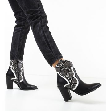 Botine dama Kyre Negre