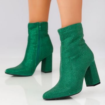Botine Dama Nola Verzi #12801 Botine Dama Nola Verzi #12801