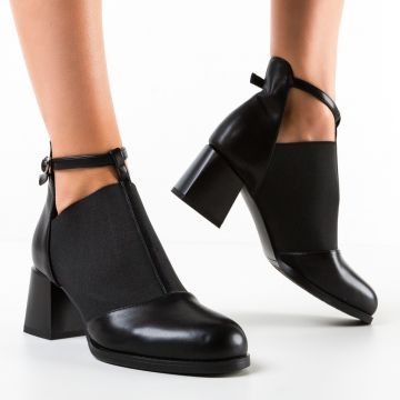 Botine dama Oblem Negre