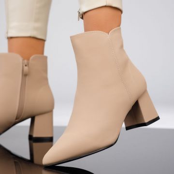 Botine Dama Octavia Bej #12962 Botine Dama Octavia Bej #12962