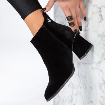 Botine Dama Ophelia Negre #12906 Botine Dama Ophelia Negre #12906