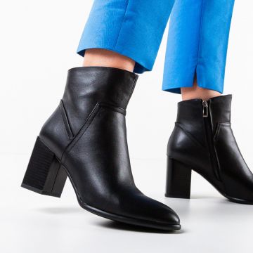 Botine dama Booker Negre 2 Botine dama Booker Negre 2