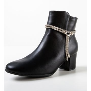 Botine dama Jarvis Negre 2