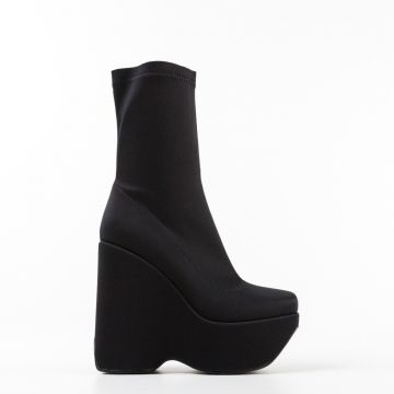 Botine dama Khan Negre