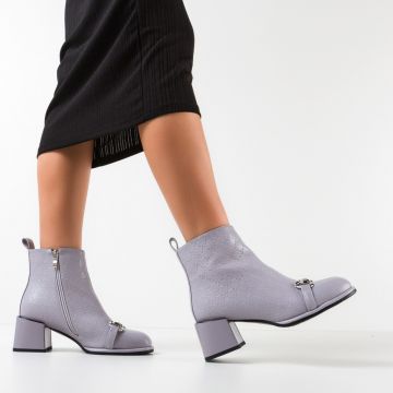 Botine dama Santiago Gri