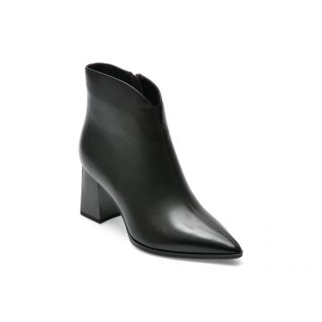 Botine FLAVIA PASSINI negre, 244749, din piele naturala