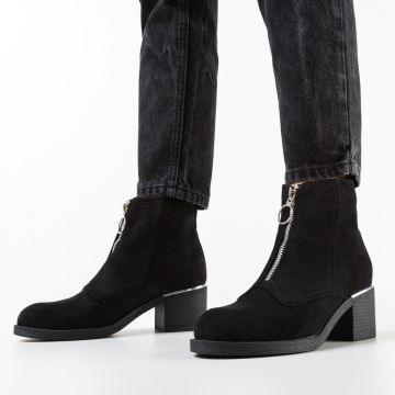 Botine dama Flynn Negre