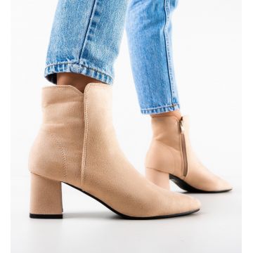 Botine dama Noname Bej Botine dama Noname Bej