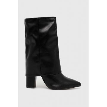 Answear Lab botine femei, culoarea negru, cu toc drept Answear Lab botine femei, culoarea negru, cu toc drept