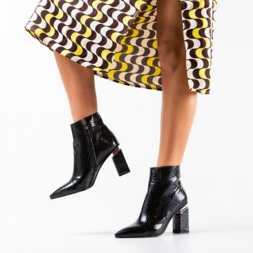 Botine dama Aaisha Negre Botine dama Aaisha Negre