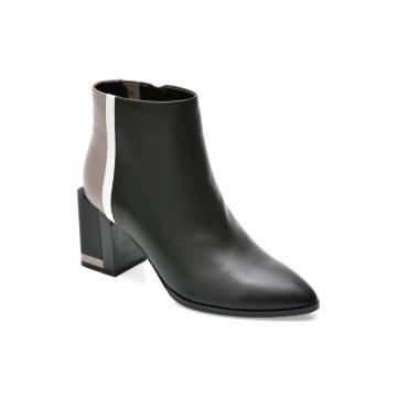 Botine EPICA negre, 07H8015, din piele naturala Botine EPICA negre, 07H8015, din piele naturala