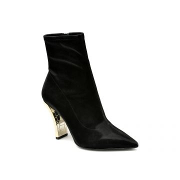 Botine ALDO negre, LURE001, din material textil