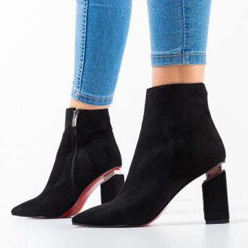 Botine dama Aaisha Negre 2 Botine dama Aaisha Negre 2