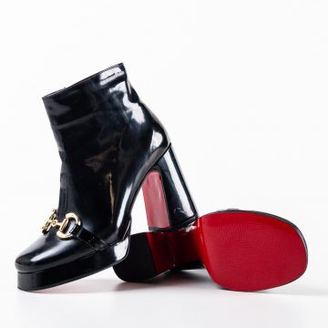 Botine dama Trese Negre 3