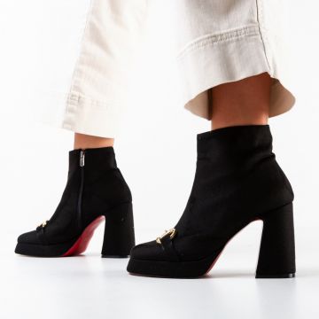 Botine dama Trese Negre Botine dama Trese Negre