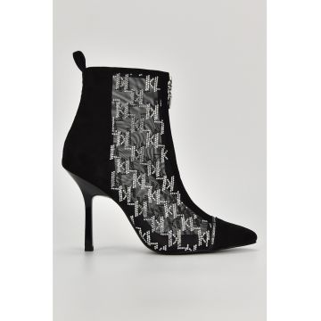 Botine cu segmente de plasa Botine cu segmente de plasa