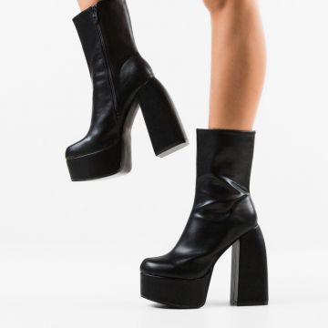 Botine dama Greff Negre