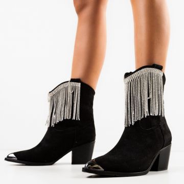 Botine dama Laclon Negre Botine dama Laclon Negre