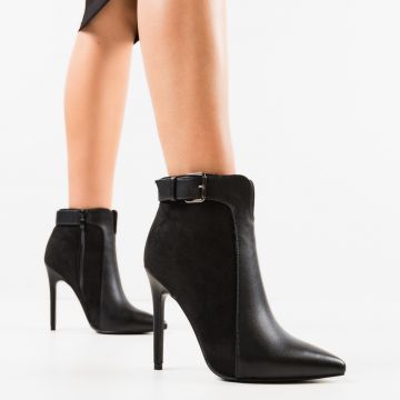 Botine dama Reny Negre Botine dama Reny Negre