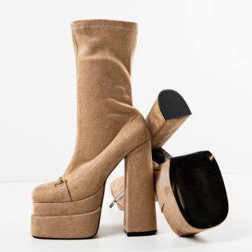 Botine dama Verta Bej Botine dama Verta Bej
