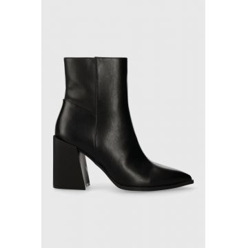 Aldo botine Gina femei, culoarea negru, cu toc drept, 13640256.Gina