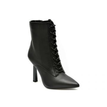 Botine ALDO negre, BEGAN001, din piele naturala