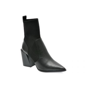 Botine ALDO negre, GANINA001, din piele naturala