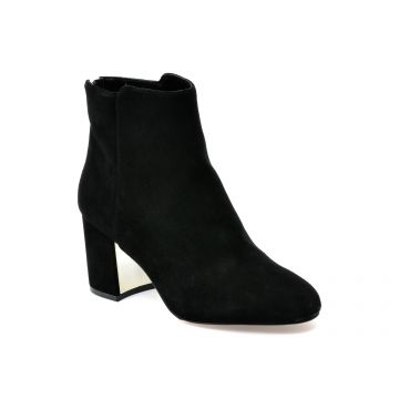 Botine ALDO negre, PRIRAVETH007, din piele intoarsa