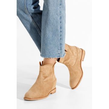 Botine cu platforma Acosta kaki