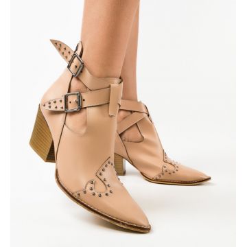 Botine dama Daphne Bej 2