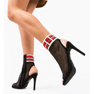 Botine dama Flavia Negre
